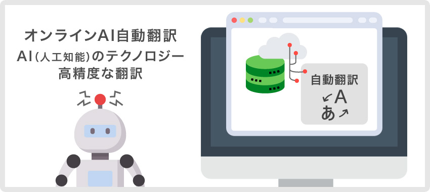 オンラインのAI自動翻訳を利用する